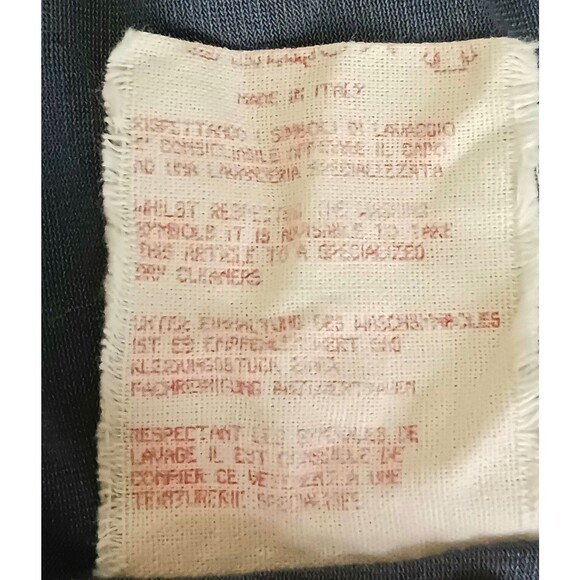 VTG FUZZI Jean Paul Gautier Tank Dress Semi Sheer Gray Nylon Made in Italy Sz M - Picture 7 of 9